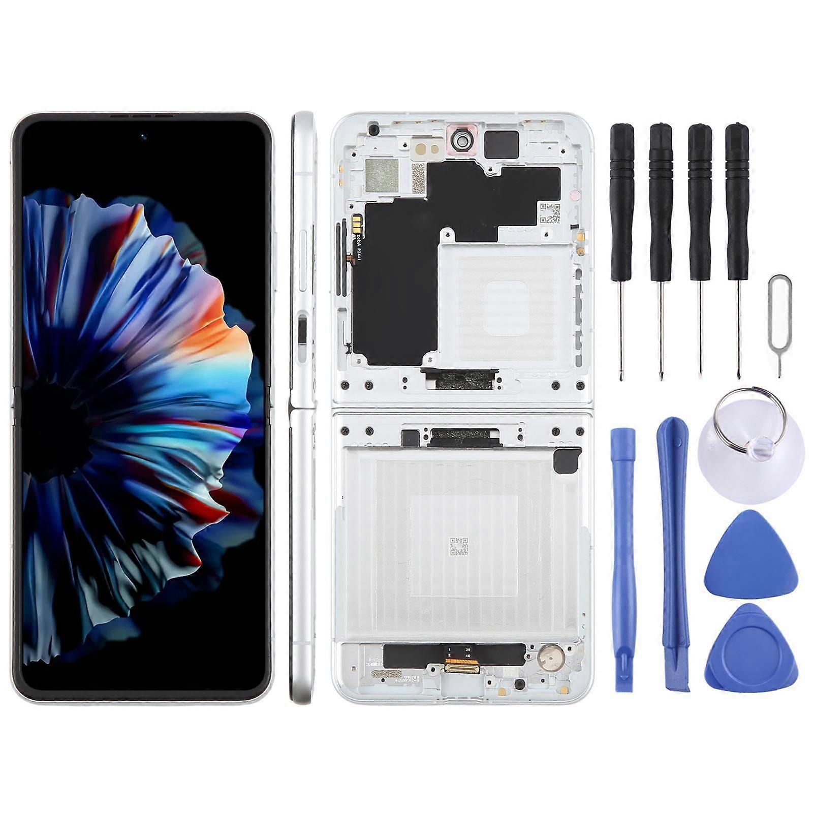 For ZTE nubia Flip2 COMPATIBLE LCD Screen with Frame