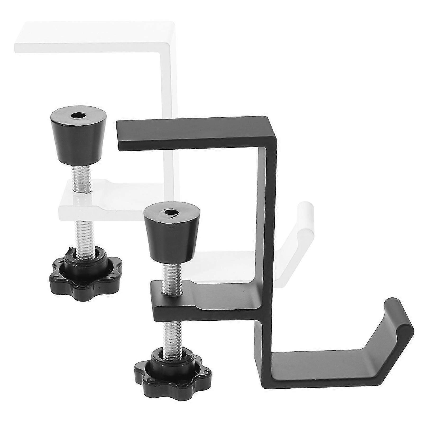 Backpack Hooks 2Pcs Arm Clamp Desktop Hook Ideal For Workspace And Office Organization Hook Shape Function