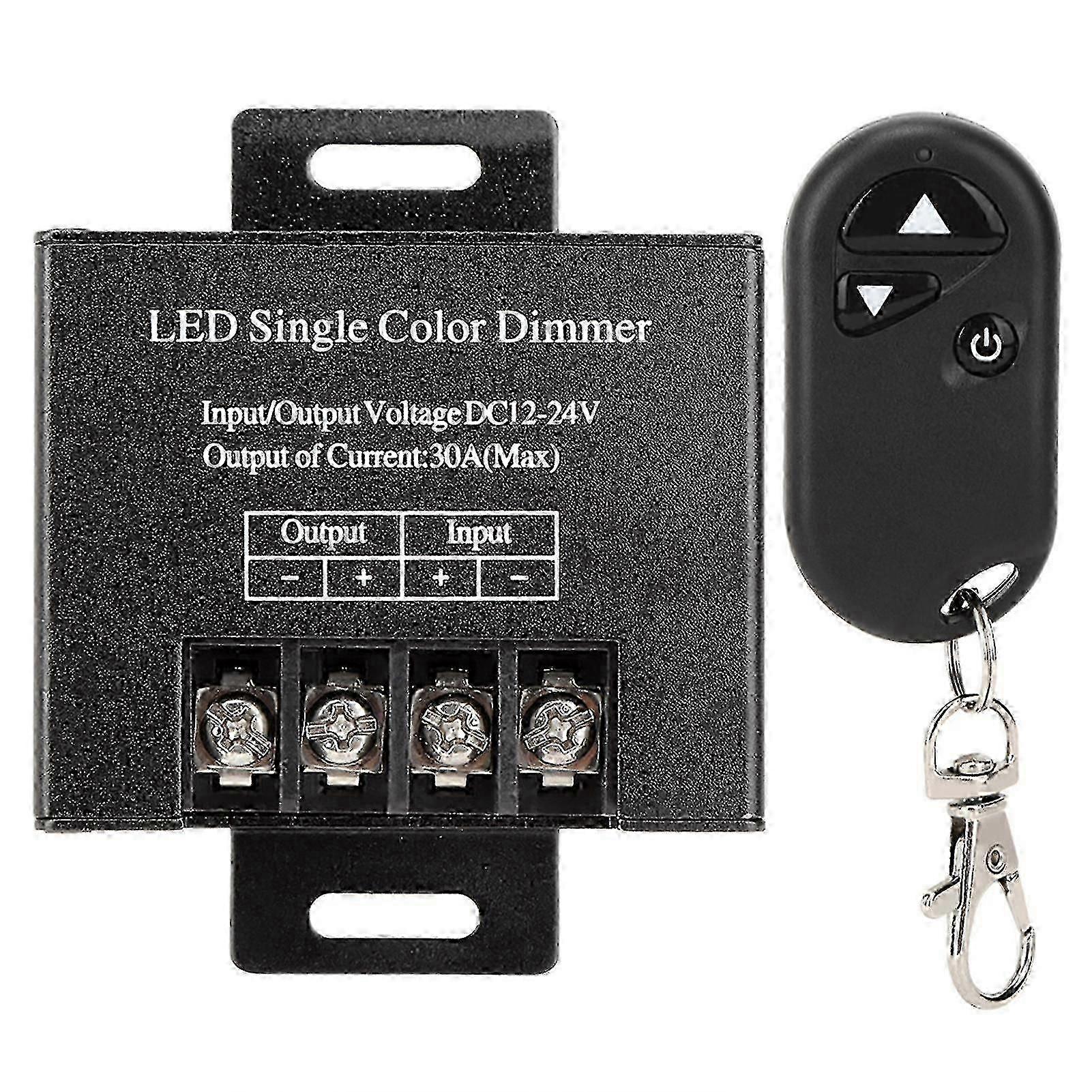 30a, 720w rf dimmer with 3 keys for dc12/24v controller [MI]
