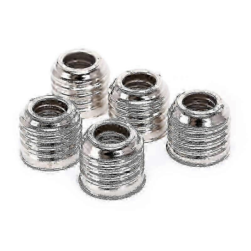5-Pack E27 to E14 Lamp Socket Adapter Converter Plug 26-27