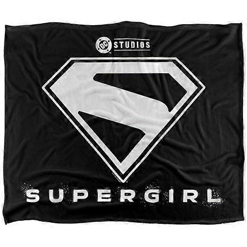 Supergirl 2026 Shield Soft Touch Blanket
