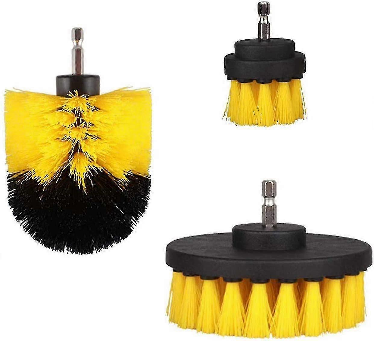 Drill Brush Attachment Set, Scrubber Brush Cleaning Kit compatible with Bathroom, Kitchen