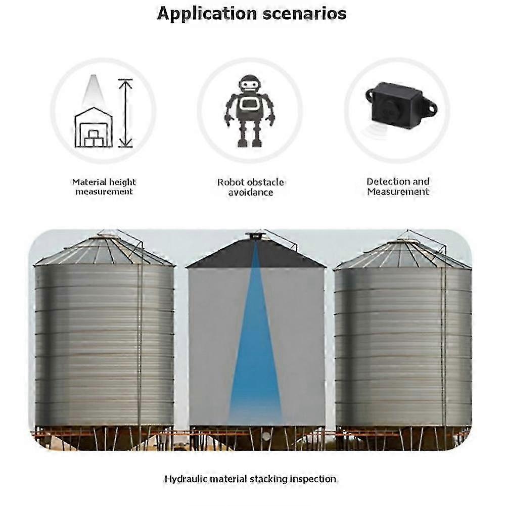 Waveshare TOF MINIF Laser Range Sensor 0.02m-20m Rang Based on D-TOF Single-Point Sensor Supports UART Communication Interface