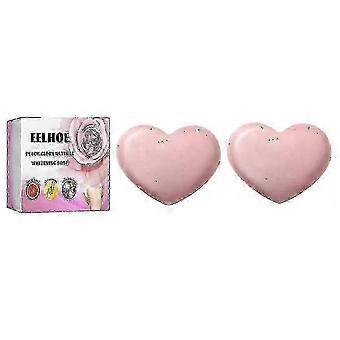 Peach Pp Soap Powder Tender Body Dilutes Melanin Private Bath Soothing Cleansing Beauty Soap -