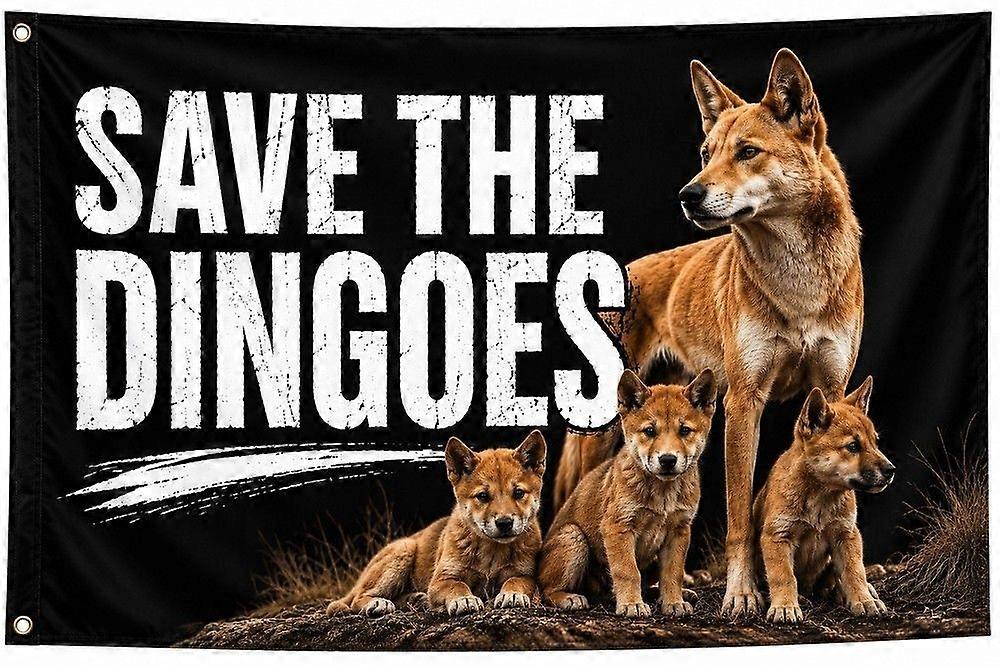 Save The Dingoes Flag  RL1020