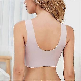 Soutiens-gorge sans coutures compatibles avec les soutiens-gorge de sport et de yoga pour femmes, sans armatures, respirants, pour le bien-être et le confort. Soutiens-gorge et orthèses de soutien respirants pour le bien-être personnel. Taille TK.
