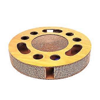 Rotary Table for Cats Scratch Board for Claw Grinding 3Pcs Pack
