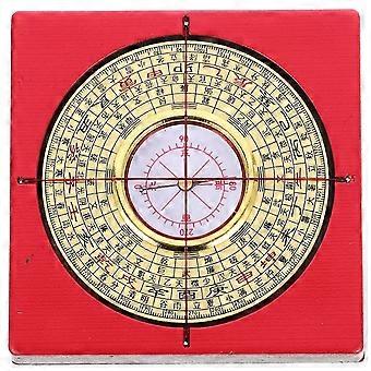 Kannettava Metallinen Kompassi 5 Kpl Vintage Kiinalaistyylinen Sopii Aloittelijoille Suunnanetsintään 3X3X2.4Tuumaa