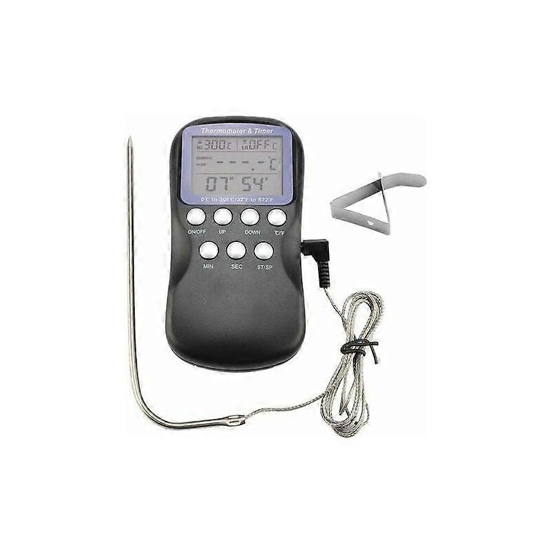 Innovative Portable Meat Thermometer with Backlit Screen