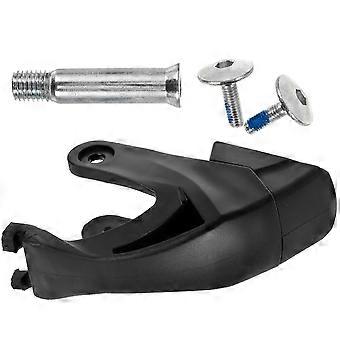 Inline Skate Brake Stopper Replacement Parts, Rubber, Black, Compatible with Standard Inline Skates, 2 Pack, Quick Stop for Outdoor Skating