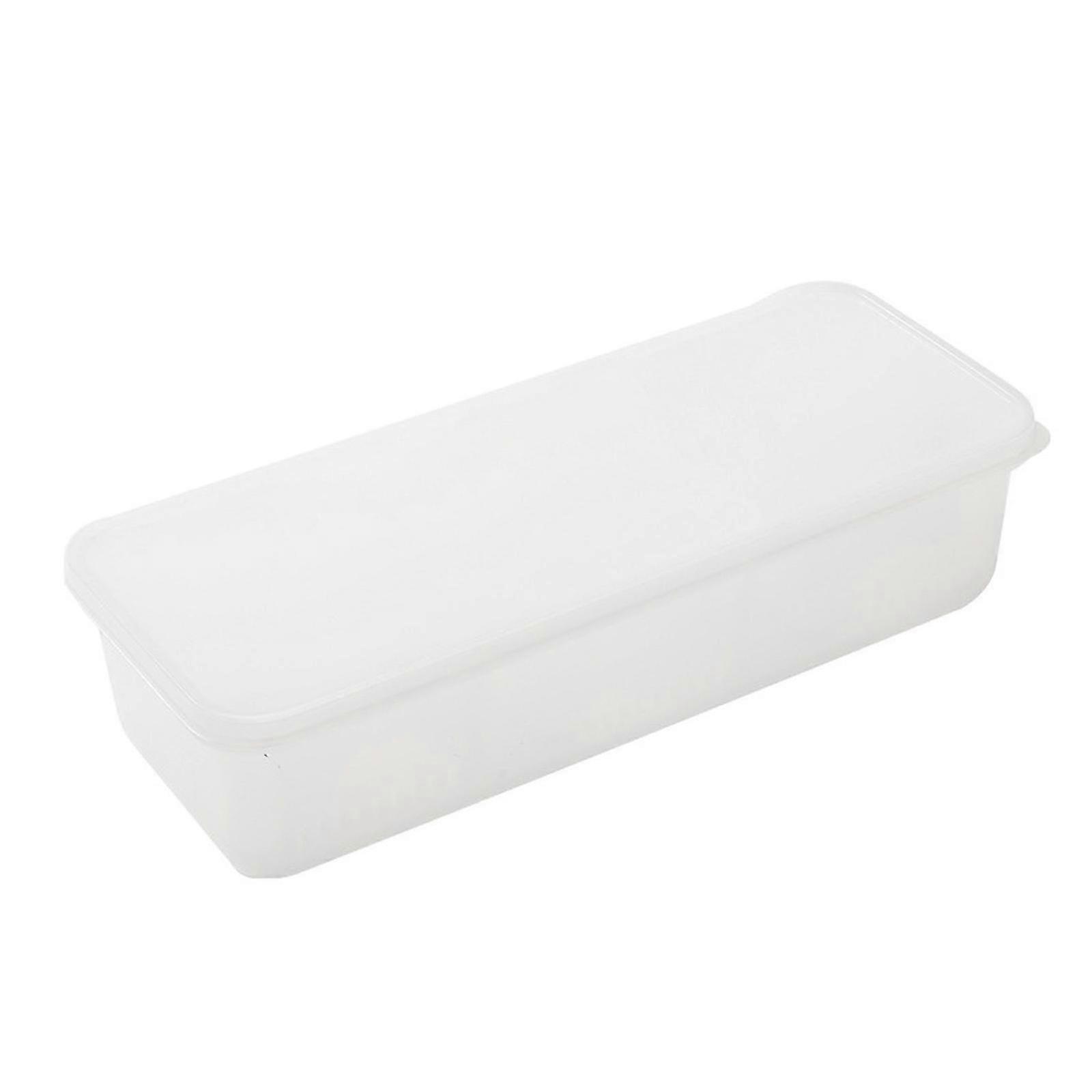 Drainable 3-Grid Fridge Storage Box