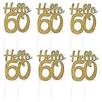 6pcs cake decorations , Fruits Cake Topper