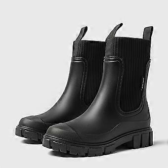 Bottes de pluie d'extérieur pour femmes, imperméables, antidérapantes et résistantes aux rayures, idéales pour le jardinage, la ferme et la marche.