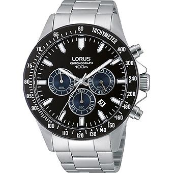 LORUS Sports man Quartz analog man Watch med rustfrit stål armbånd RT375DX9