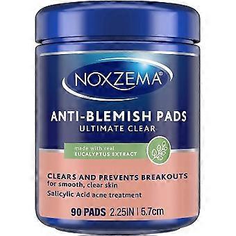Noxzema Ultimate Clear Anti Blemish Pads Eucalyptus 90 Ct
