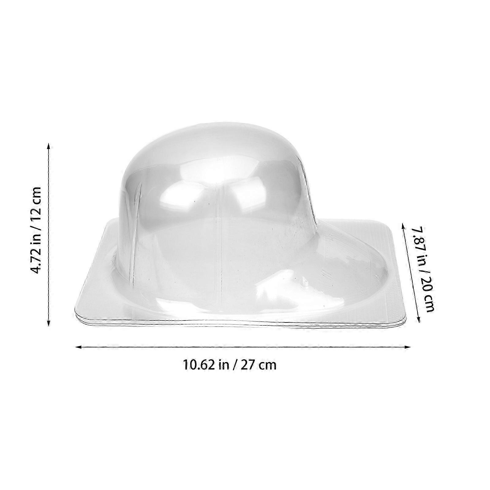 Hat Holders Plastic Hat Display Stand compatible with Baseball Cap 3Pcs Tabletop Use