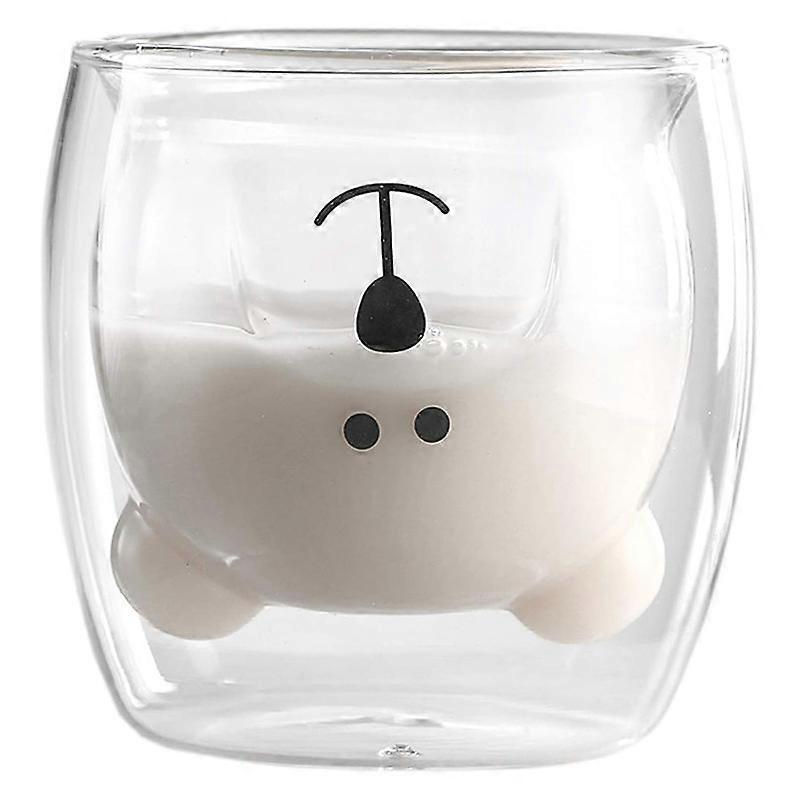 Bear-Shaped Borosilicate Mug