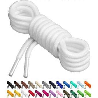 Birch Round Shoelaces for Sneakers, 27 Vibrant Colors, 4 Different Lengths, 1-brnv