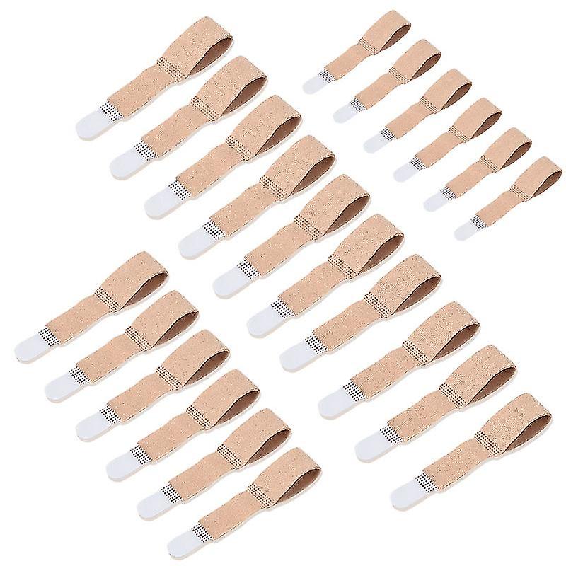 10pcs Toe Wrap Cushioning Bandage Hammer Toe Separator Splint