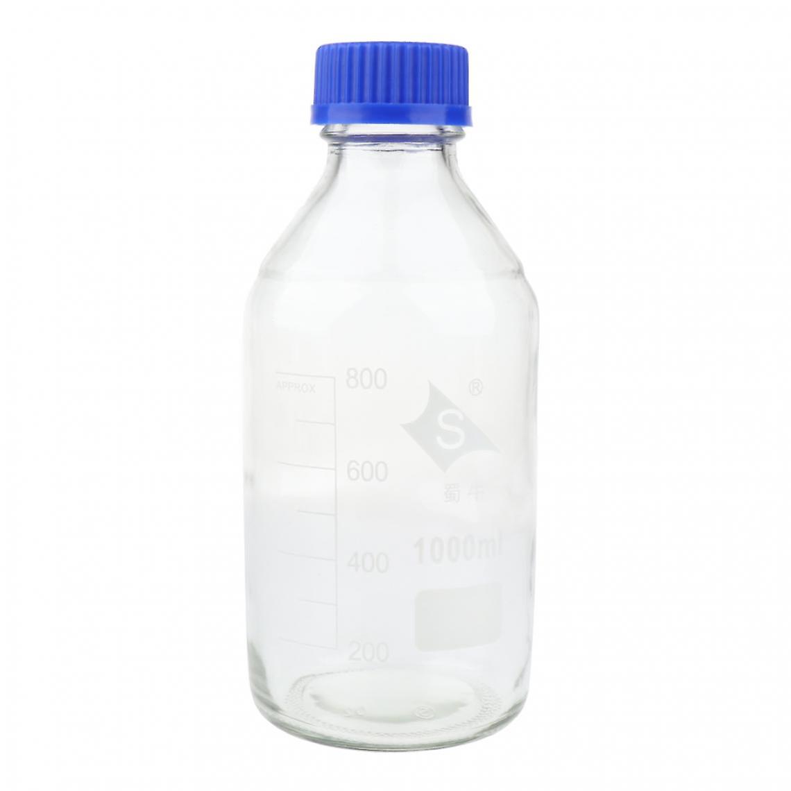 250ml Round Glass Graduated Reagent Bottle With Screw Cap
