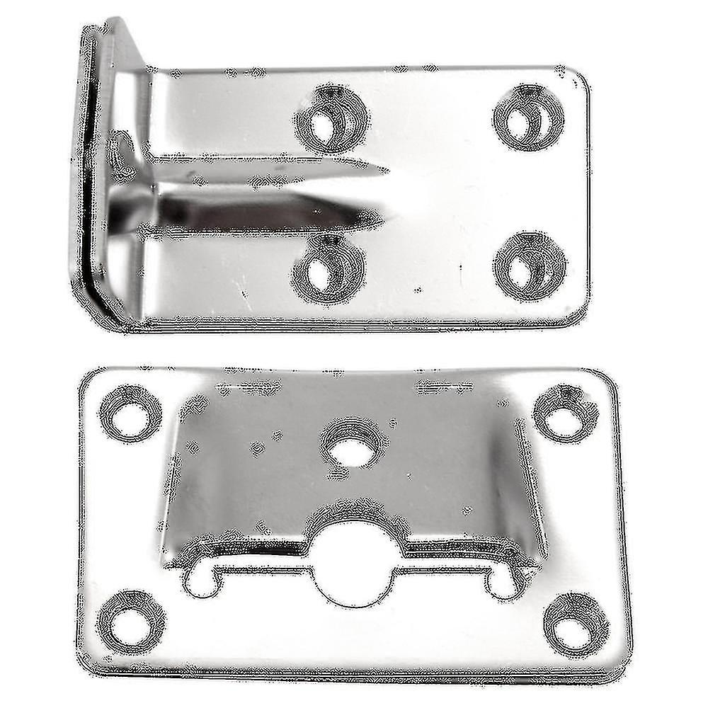 2 Set Marine Grade Stainless Steel Table Bracket Set Removable Multiple Usage For House Boat Marine