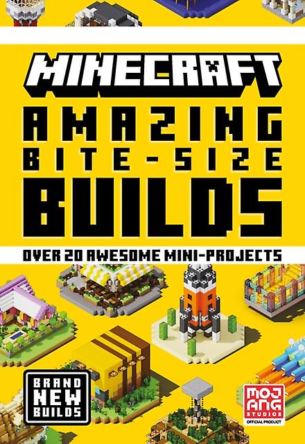 Minecraft Amazing Bite Size Builds by Mojang AB Paperback Book