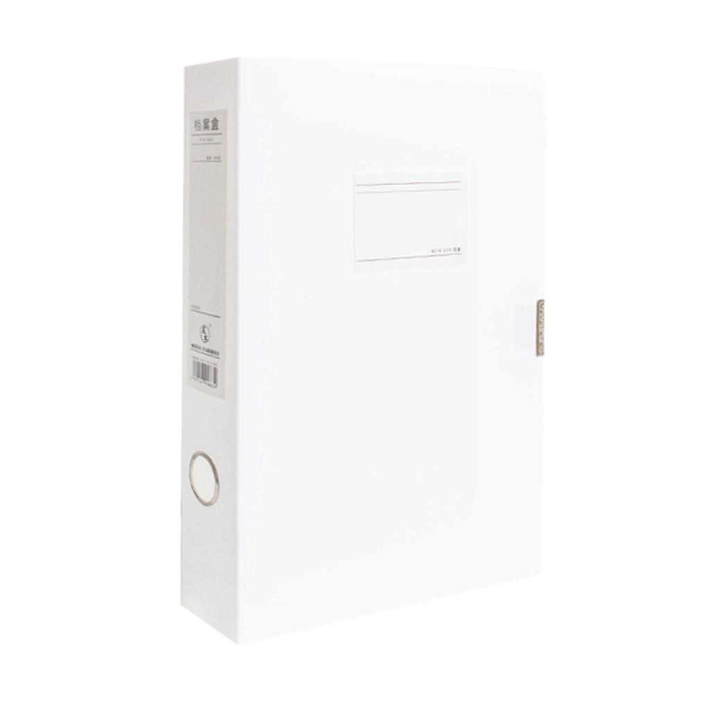 Waterproof Document File Folder Container Self-adhesive Lock Design For School
