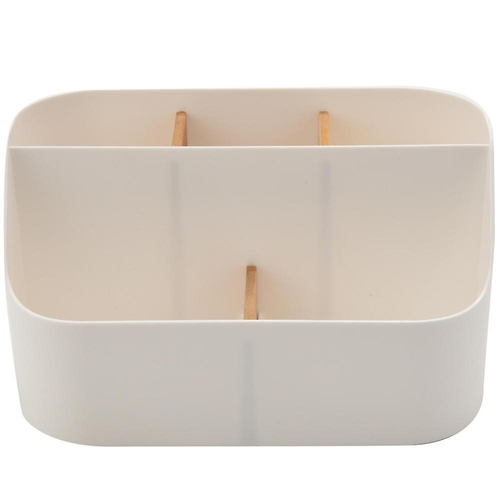 Desk Organizer Remote Control Holder Makeup Caddy Box For Home & Office