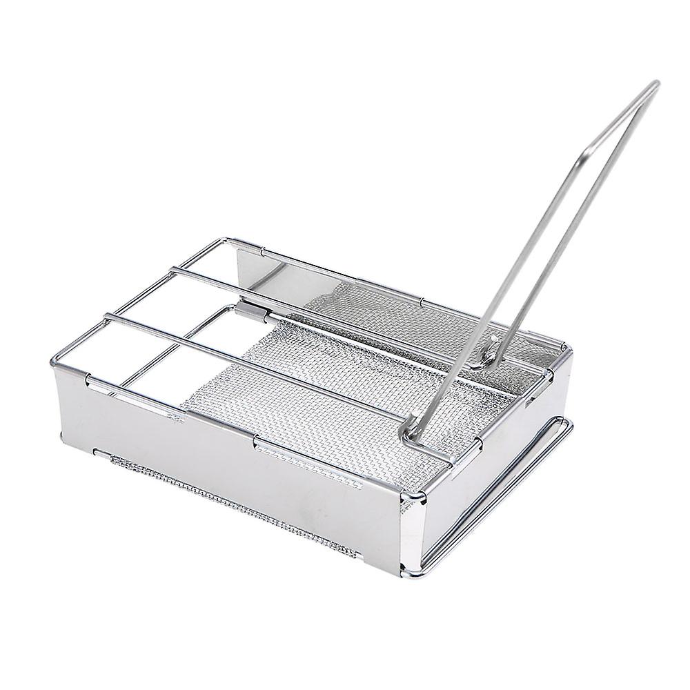 Foldable Stainless Steel Toaster Plate Portabl
