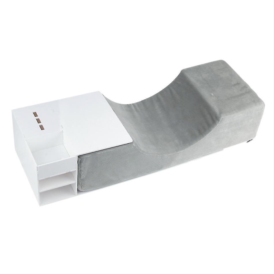 2 In 1 Eyelash Extensions Pillow Shelf Sponge + Lash Pillow Flannel Lash Pillow Makeup Tools Grafti