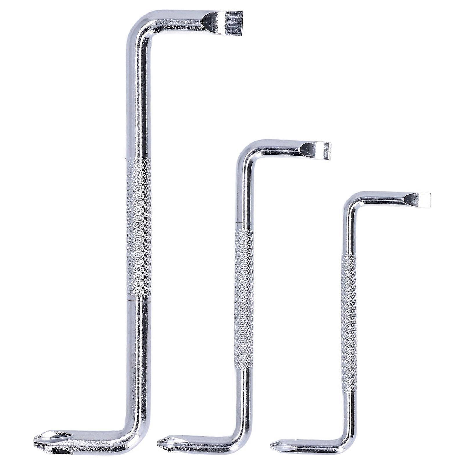 3Pcs Z Type Short Handle Screwdriver 90° Double Head Offset Screwdriver for Home Computer Bicycle Repairs