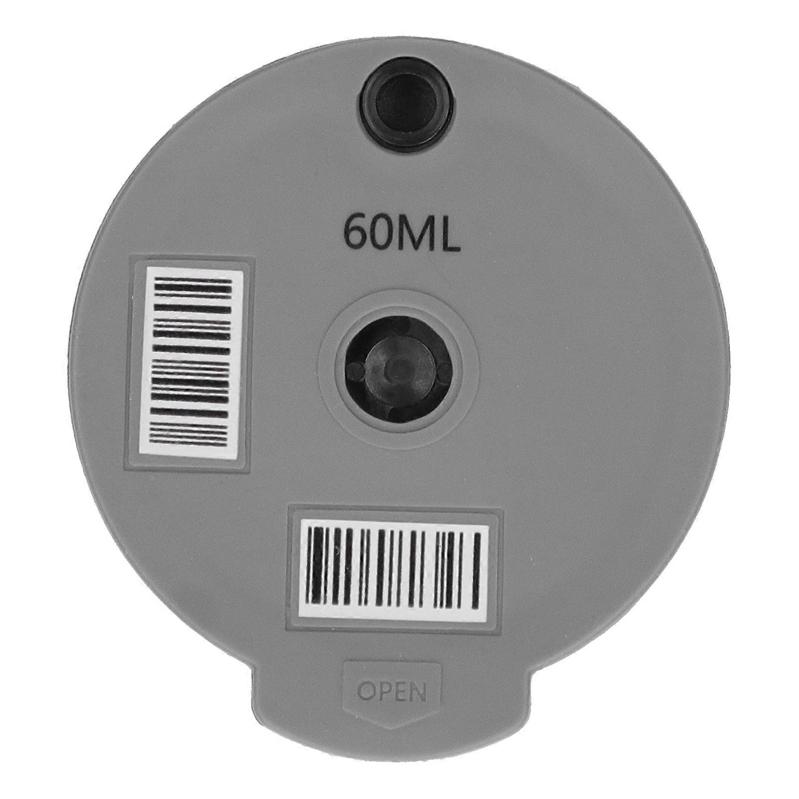 Reusable Coffee Capsule Filter 60ML Gray Black with Brush Spoon
