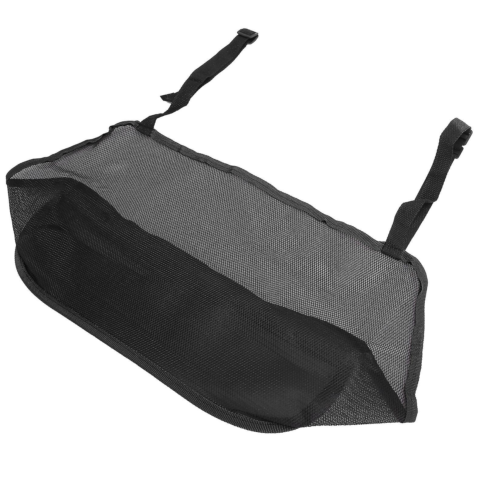 Car Net Pocket Handbag Holder Auto Chair Back Folding Hanging Mesh Organizer Tools - Storage Solution for Vehicles(Black)