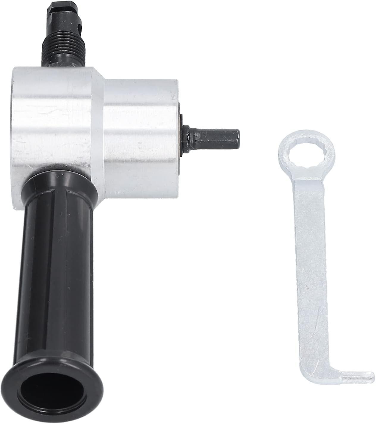 Cutting Thin Metal Sheet Double Head 360 Adjustable Metal Sheet Nibbler Sheet Metal Cutter Drill Cutter Drill Lo-ron