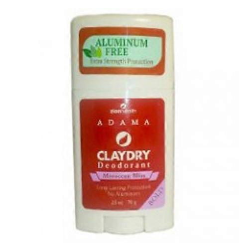 Zion Health Clay Dry Bold Moroccan Bliss 天然除臭剂,2.5 盎司(1 件装)