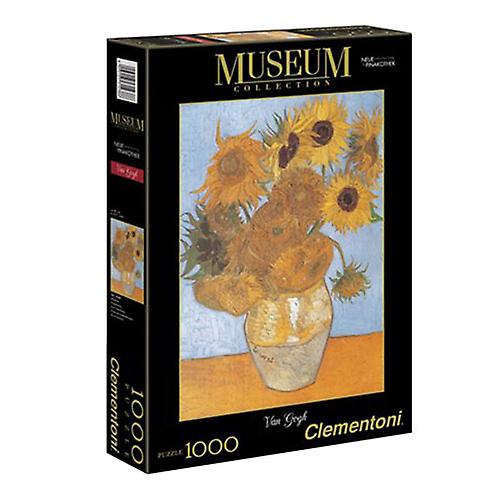 مجموعة متحف SuNFLOWERS Clementoni 1000 قطعة بانوراما الألغاز الأعمار 12+