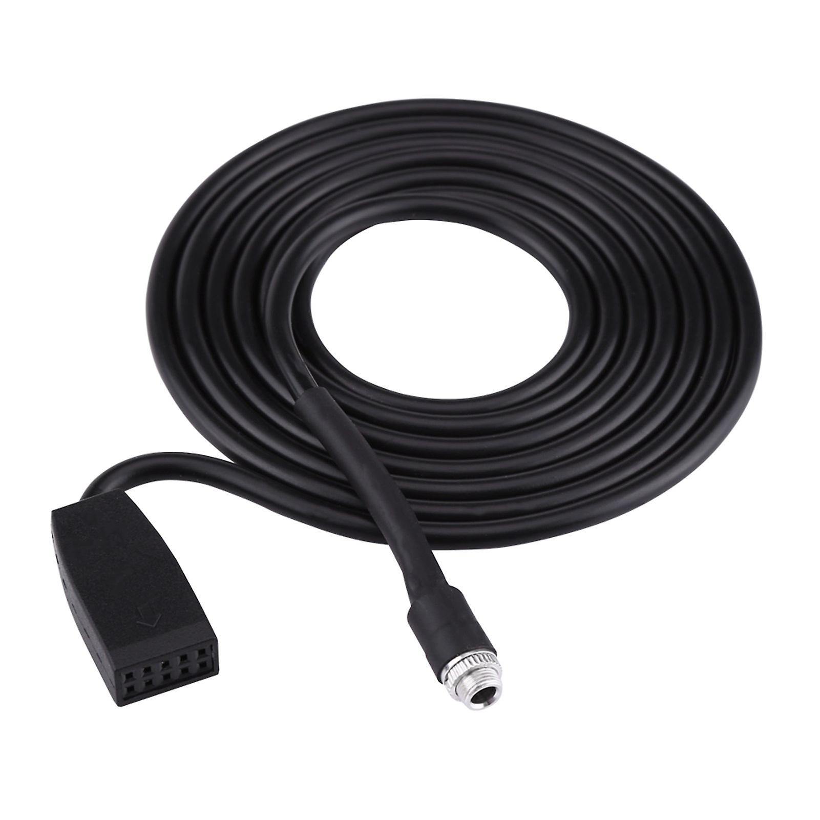 3.5mm Female Jack Audio Cable Adapter For BMW E46 Coupe Sedan