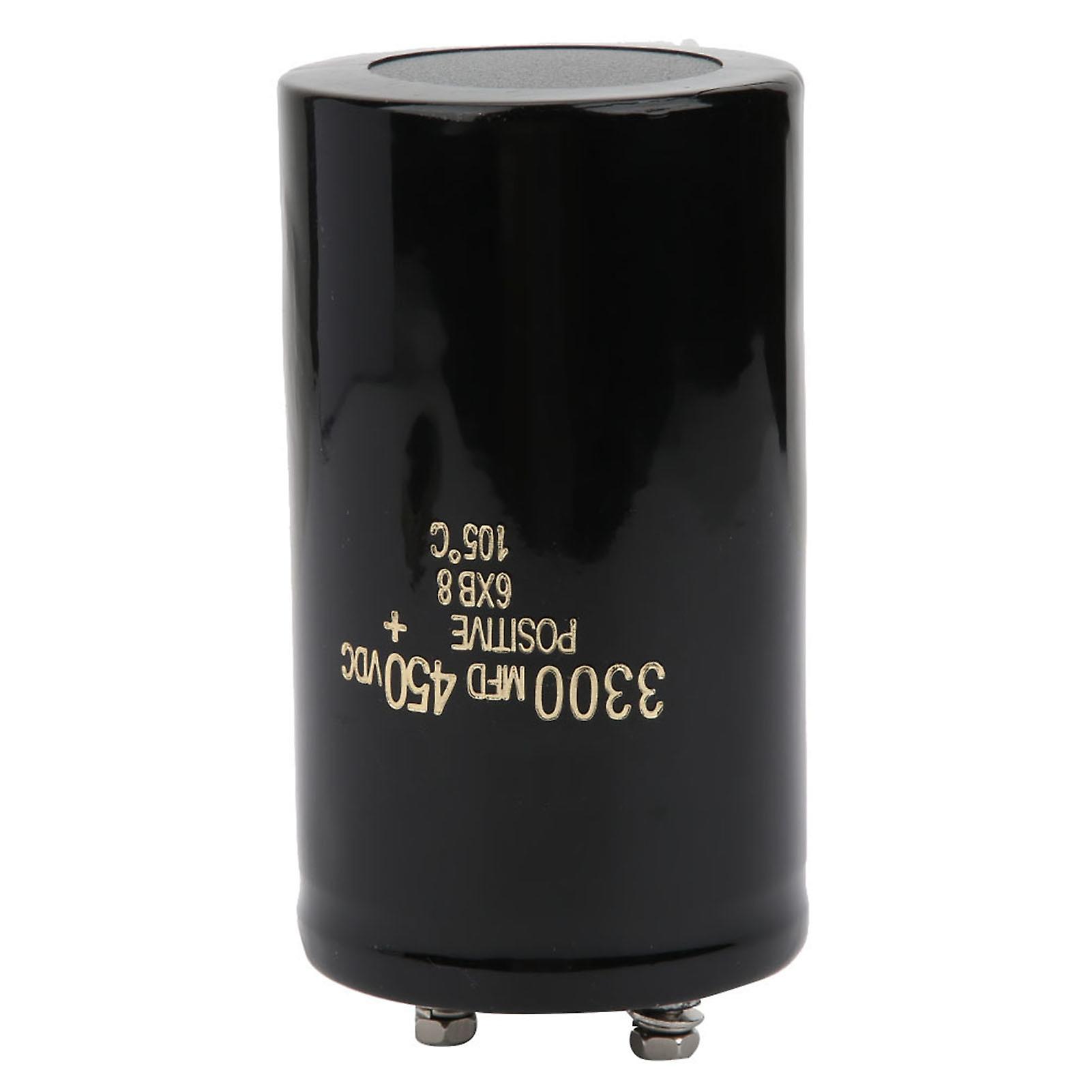450V 3300µF Pin Electrolytic Capacitor, Aluminum Electrolysis Dielectric Capacitor for Filtration