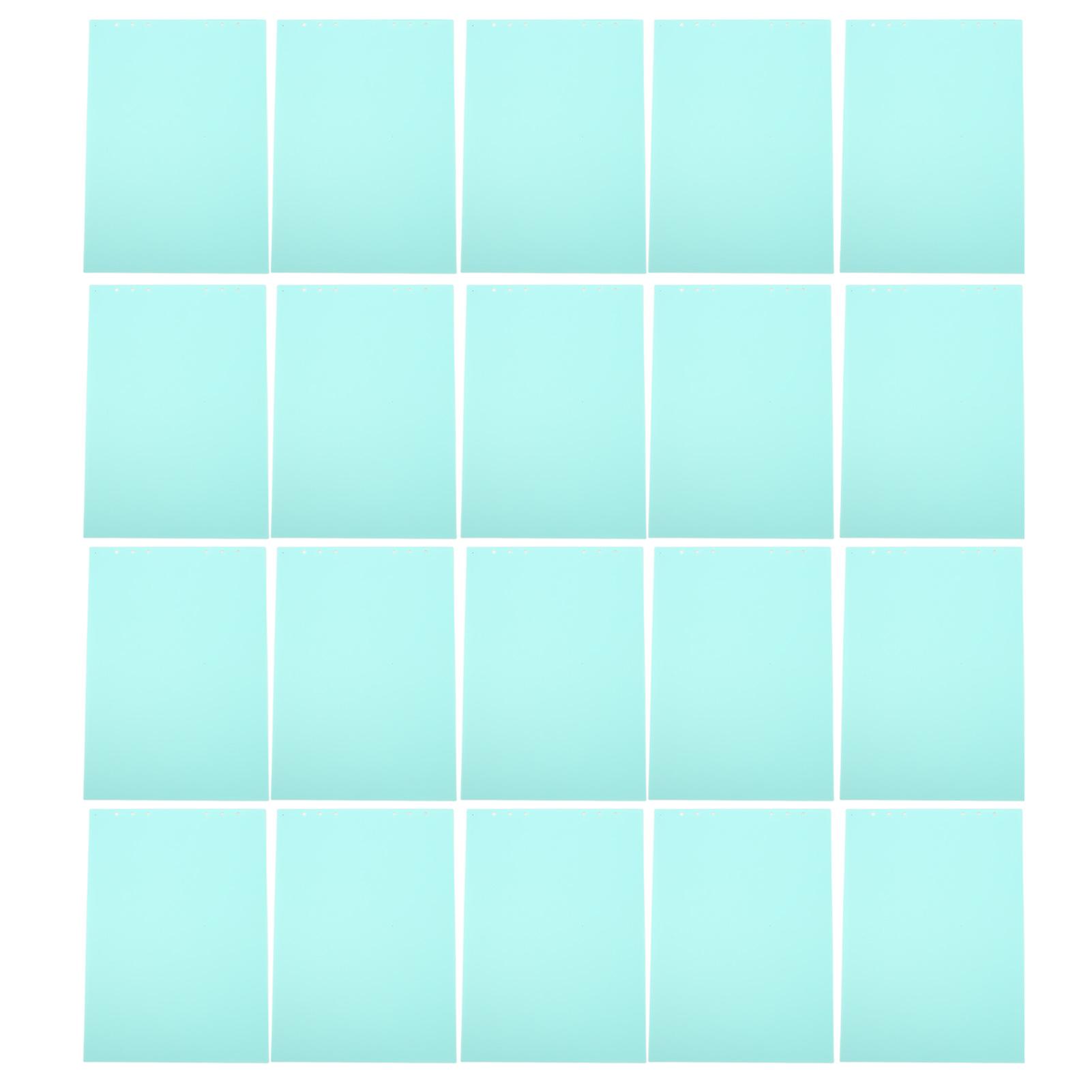 20Pcs PP Plastic Paper Covers for Presentation A4 Binding Business Documents School Projects