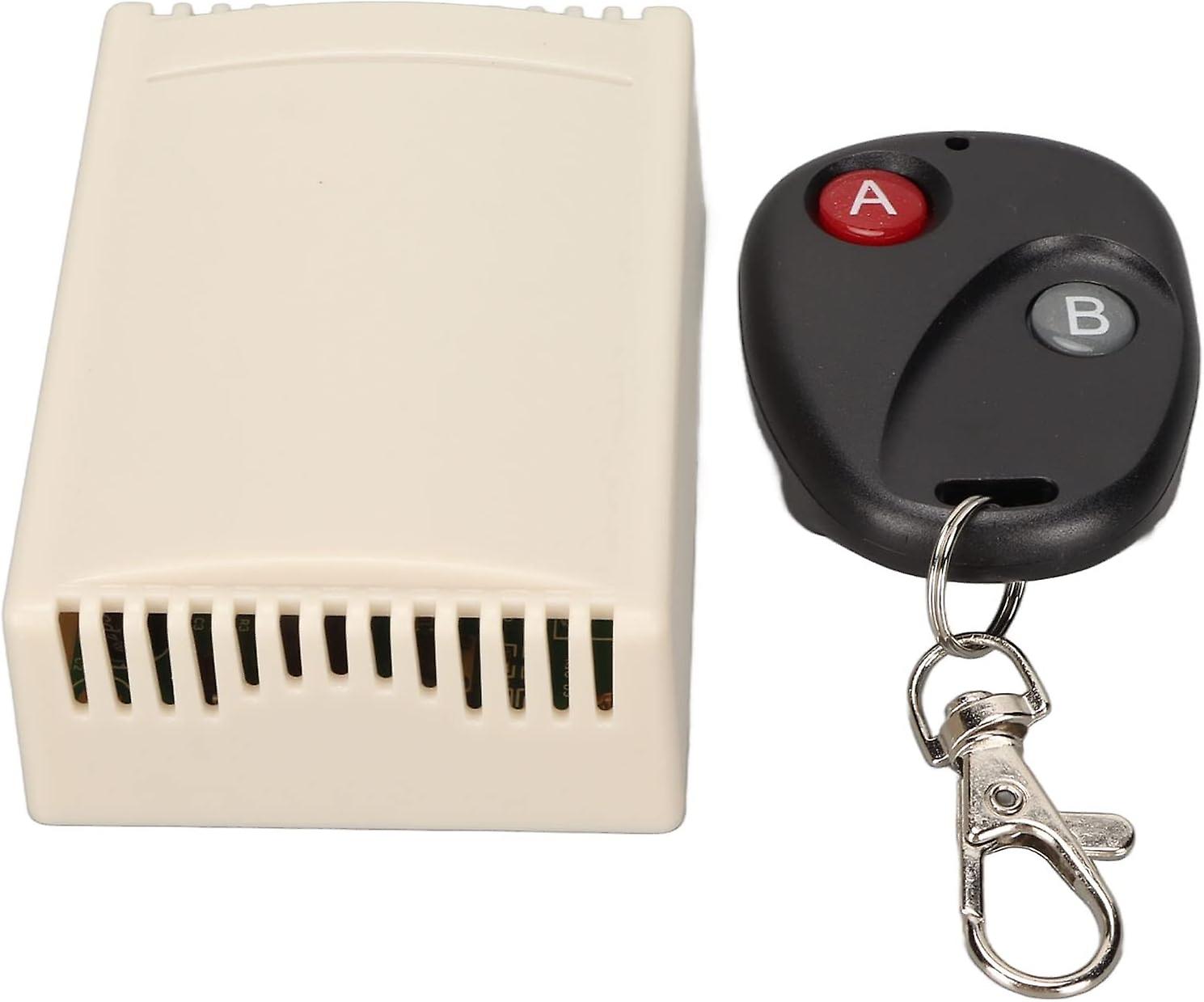 DC 10A Relay Remote Control Switch, 2CH Universal Remote Control Wireless Latching Function Switch, 