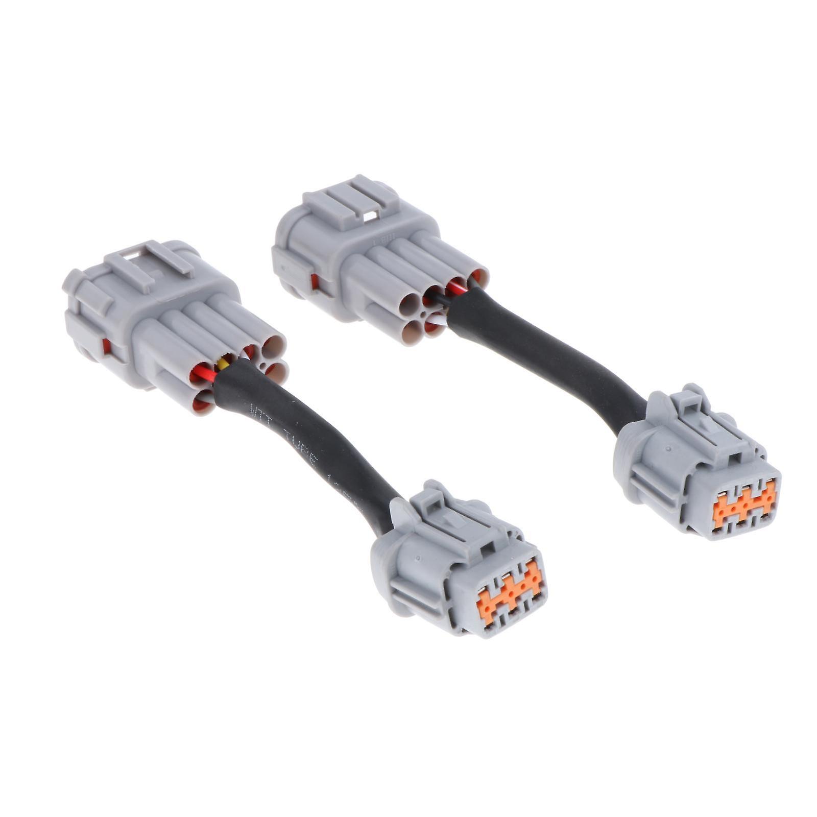 Set of 2 Headlight Adapter Wiring Harness Replace Fit for  350Z 2003+