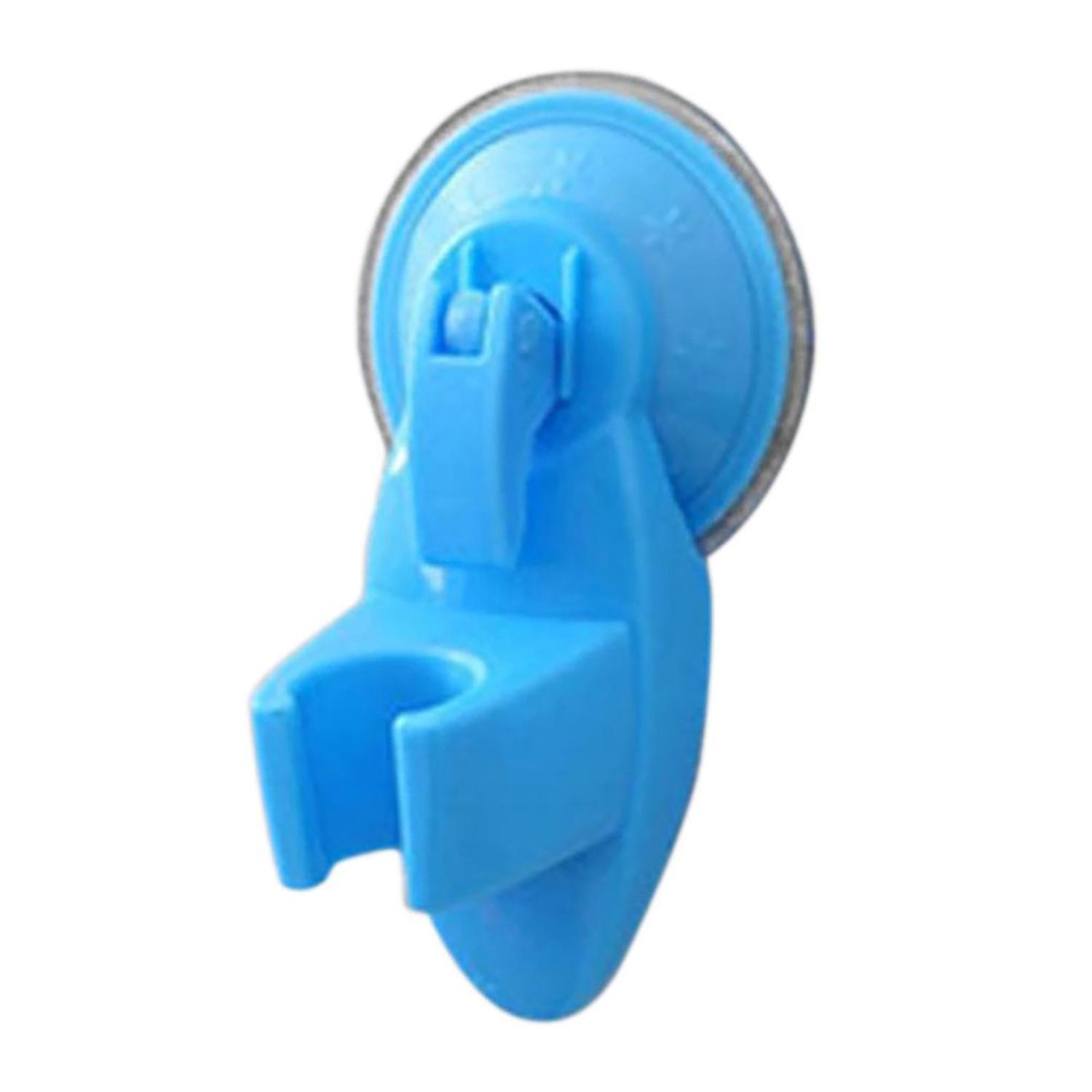 Bathroom Plastic Strong Suction Cup Wall Mounted Shower Head Bracket Holder Seat