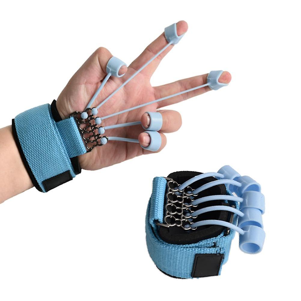 Finger and Hand Extensor Trainer with Resistance Band, Stretcher, Finger Strengthener, Flexion and Extension