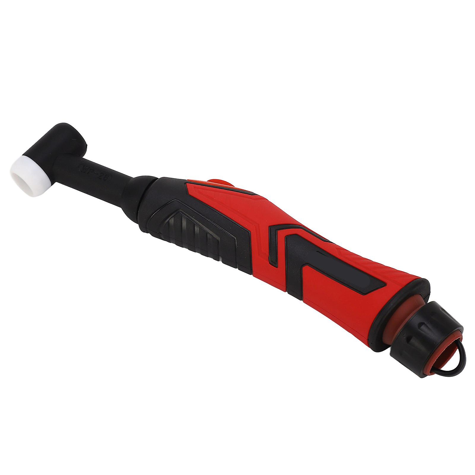 TIG Welder Torch Head Air Cooling 360 Degree Rotation Tail Non Slip Handle for Argon Arc Welding WP26 