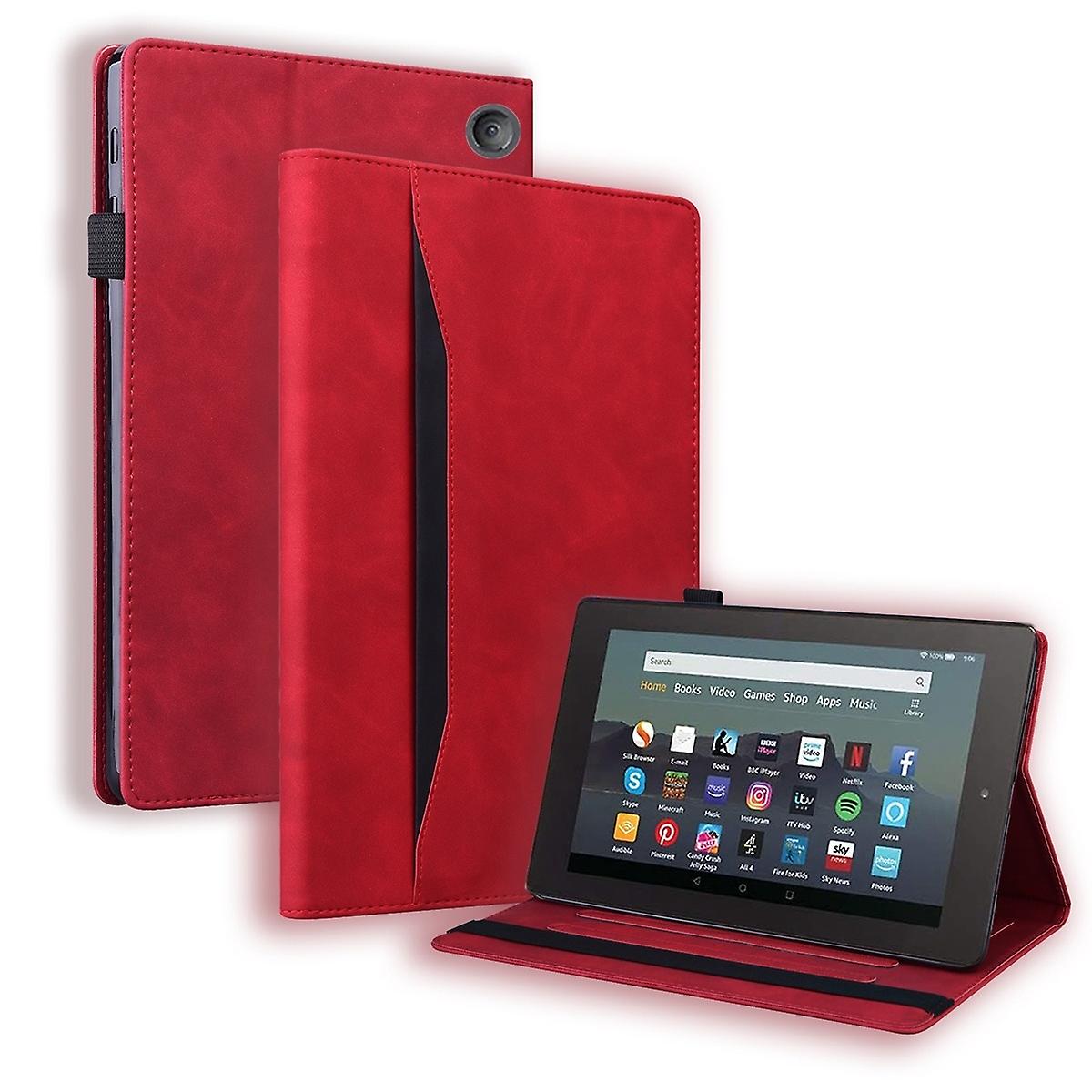 Leather Tablet Case For Amazon Kindle Fire 7 2022