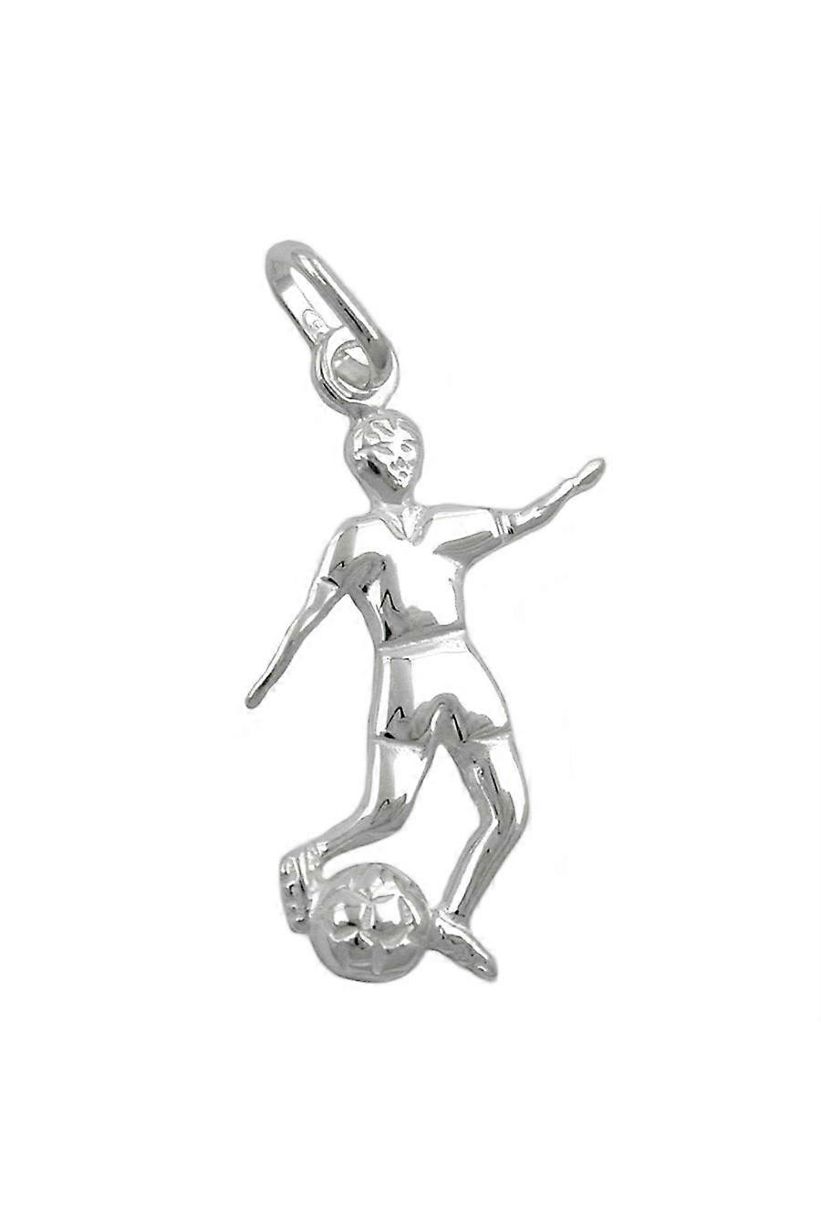 Pendant Football Player Silver 925 - Gl92409