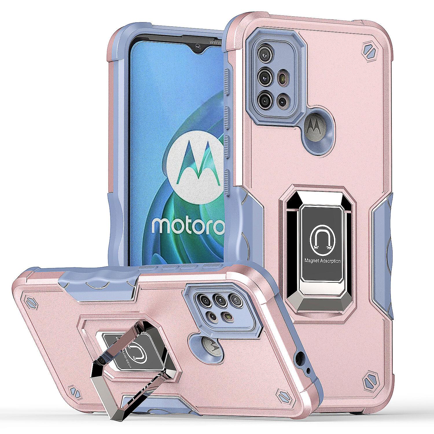 Case for Moto G10 Shockproof Magnetic With Ring Holder