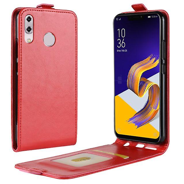 ZenFone 4 Selfie Pro Leather Wallet Case ZD552KL - Red