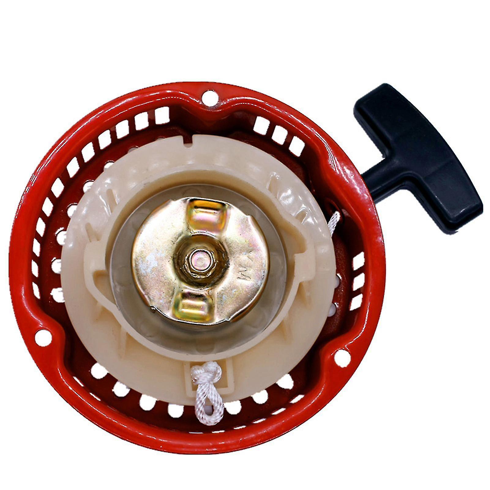 Retroceso Starter Pull Start Predator con 3/6 agujeros de tornillo Lawnmower Engine Power Equipment Tool