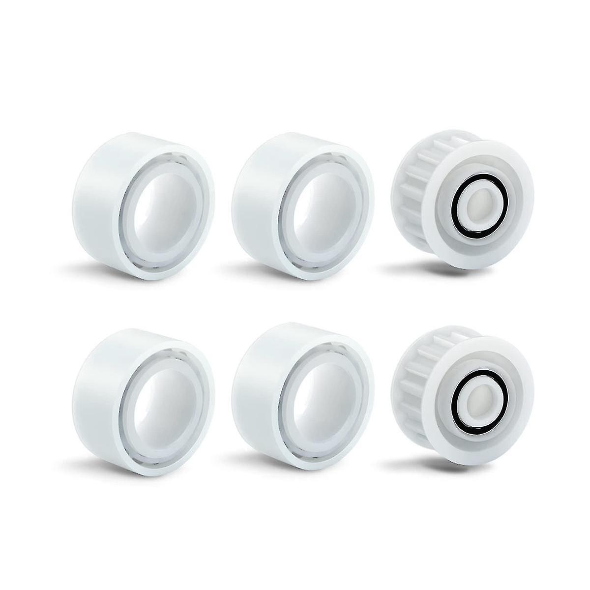 Upgraded 4-pack guide pulley with 2 pulley gears, part number 3884997-R6, replacement for Dolphin, C